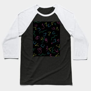 90's shape pattern Baseball T-Shirt